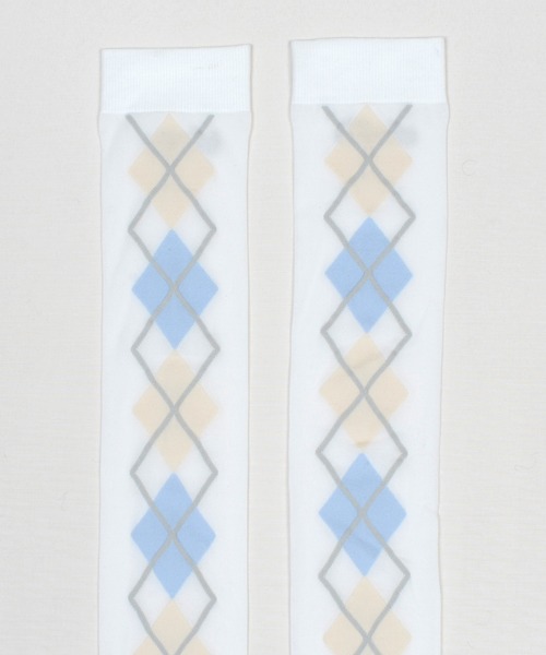 MILK(ミルク)の「アーガイル ハイソックス(ソックス/靴下・レディース・A/B・FREE)」の8枚目の写真