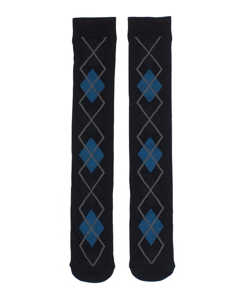 MILK(ミルク)の「アーガイル ハイソックス(ソックス/靴下・レディース・A/B・FREE)」の4枚目の写真