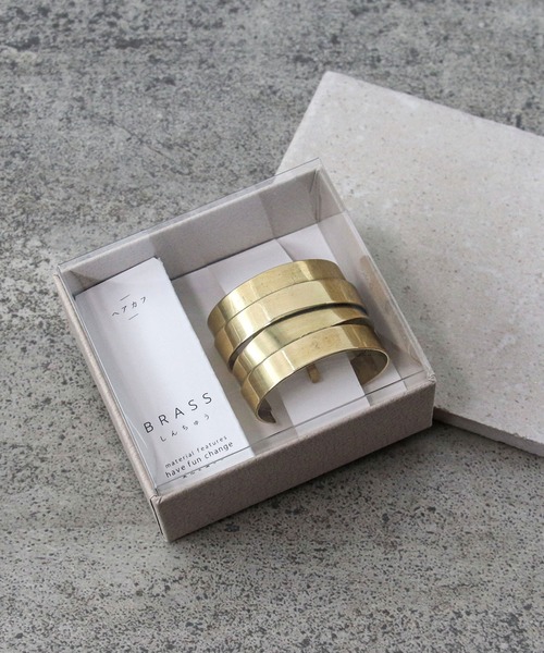 Cepica（セピカ）の「ロールヘアカフ BRASS（真鍮 ）（ヘアゴム）」 - WEAR