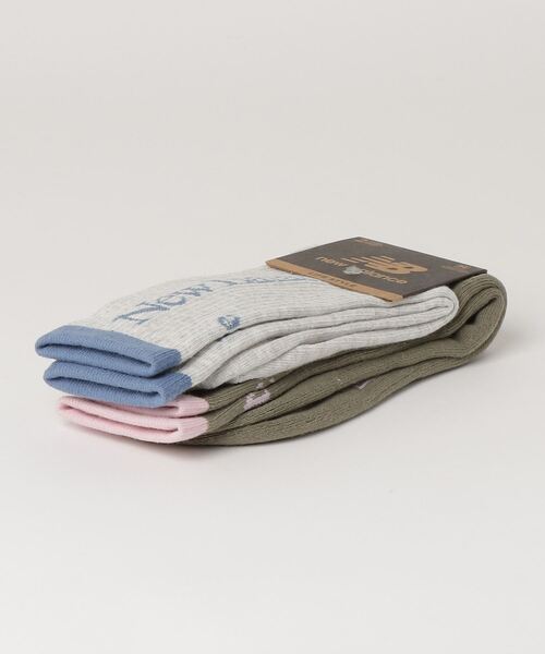 NEW BALANCE（ニューバランス）の「リニアロゴ ミッドカフ 2Pソックス（ソックス/靴下・メンズ・その他/その他2・LARGE/MEDIUM）」の10枚目の写真