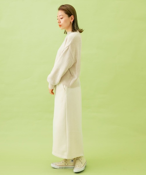 URBAN RESEARCH Sonny Label（アーバンリサーチサニーレーベル）の「『新色追加』モールヤーンニットプルオーバー（ニット/セーター・レディース・ベージュ/ブルー/ネイビー/ピンク系その他/グレー系その他/オフホワイト/ピンク・FREE）」の14枚目の写真