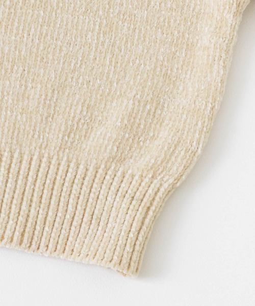 URBAN RESEARCH Sonny Label（アーバンリサーチサニーレーベル）の「『新色追加』モールヤーンニットプルオーバー（ニット/セーター・レディース・ベージュ/ブルー/ネイビー/ピンク系その他/グレー系その他/オフホワイト/ピンク・FREE）」の17枚目の写真