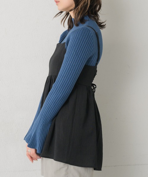 RETRO GIRL（レトロガール）の「キャミビスチェ（キャミソール・レディース・ダークグレー/ナチュラル/ブラック・FREE）」の19枚目の写真