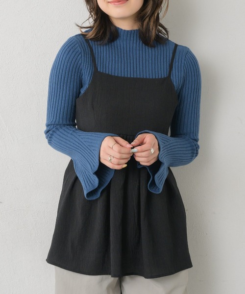 RETRO GIRL（レトロガール）の「キャミビスチェ（キャミソール・レディース・ダークグレー/ナチュラル/ブラック・FREE）」の18枚目の写真