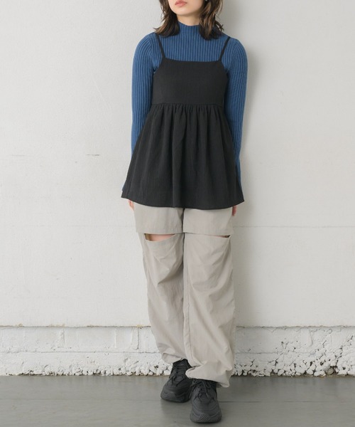 RETRO GIRL（レトロガール）の「キャミビスチェ（キャミソール・レディース・ダークグレー/ナチュラル/ブラック・FREE）」の21枚目の写真