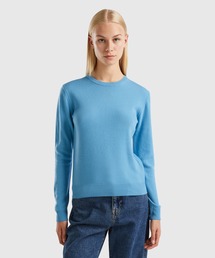 ユナイテッド カラーズ オブ ベネトン UNITED COLORS OF BENETTON. Vネックサイドスリットニット・セーター （85K） ユナイテッド カラーズ オブ ベネトン UNITED COLORS OF