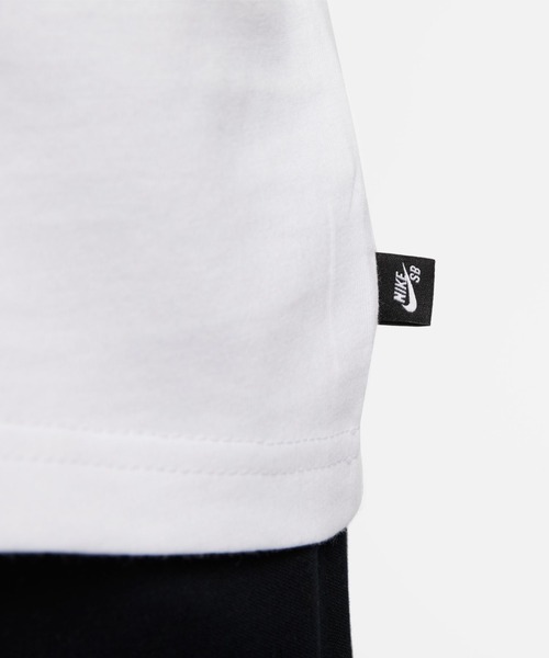 NIKE SB(ナイキエスビー)の「NIKE SB/ナイキエスビー Tシャツ ダンクチーム クルーネック FJ1138-010/FJ1138-100(Tシャツ/カットソー・メンズ・ブラック/ホワイト・M/L/XL)」の7枚目の写真