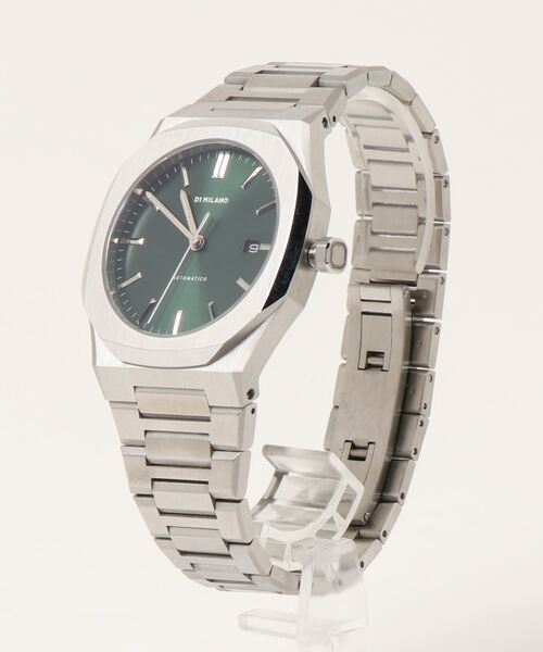 D1 MILANO（ディーワンミラノ）の「「D1 MILANO/ディーワン ミラノ」AUTOMATIC　オートマティコ 自動巻き（アナログ腕時計・メンズ・シルバー系その他/シルバー×ブラック/シルバー×ブルー/シルバー・FREE）」の5枚目の写真