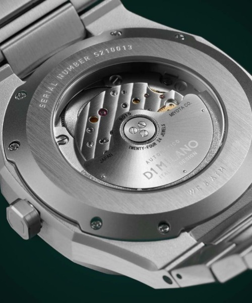 D1 MILANO（ディーワンミラノ）の「「D1 MILANO/ディーワン ミラノ」AUTOMATIC　オートマティコ 自動巻き（アナログ腕時計・メンズ・シルバー系その他/シルバー×ブラック/シルバー×ブルー/シルバー・FREE）」の12枚目の写真