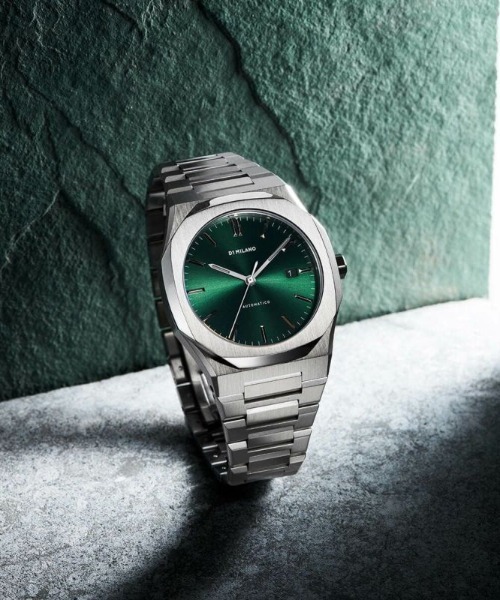 D1 MILANO（ディーワンミラノ）の「「D1 MILANO/ディーワン ミラノ」AUTOMATIC　オートマティコ 自動巻き（アナログ腕時計・メンズ・シルバー系その他/シルバー×ブラック/シルバー×ブルー/シルバー・FREE）」の14枚目の写真