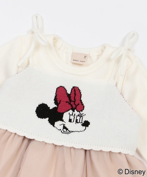 petit main（プティマイン）の「【Disney】ビスチェロンパースセット