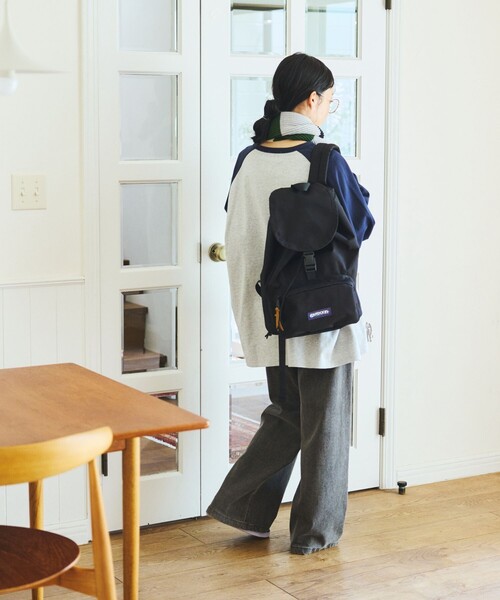 FREAK'S STORE(フリークスストア)の「TOWN CRAFT × FREAK'S STORE/タウンクラフト 別注 ベースボール ロンT(Tシャツ/カットソー・レディース・ダークネイビー/ブラック/ネイビー/ブラウン/グリーン・フリ-)」の7枚目の写真