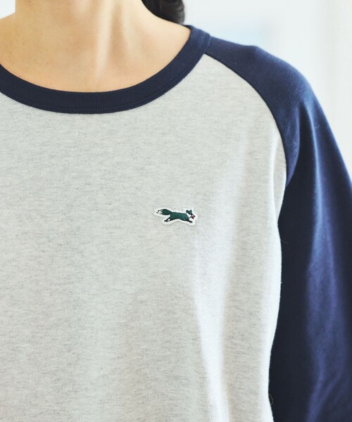 FREAK'S STORE(フリークスストア)の「TOWN CRAFT × FREAK'S STORE/タウンクラフト 別注 ベースボール ロンT(Tシャツ/カットソー・レディース・ダークネイビー/ブラック/ネイビー/ブラウン/グリーン・フリ-)」の14枚目の写真