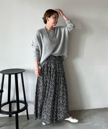 Doux archives（ドゥアルシーヴ）の「レオパード斜め切り替え