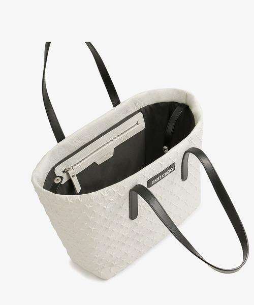 JIMMY CHOO(ジミーチュウ)の「SOFIA/M(トートバッグ・レディース・ブラック/ホワイト・ONE SIZE)」の6枚目の写真