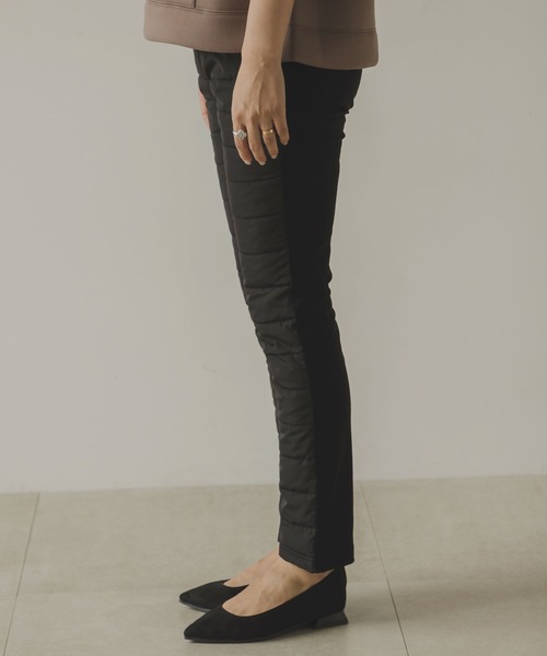 rectangle(レクタングル)の「フェイクダウンパンツ(その他パンツ・レディース・オフホワイト/ブラック・MEDIUM/LARGE)」の19枚目の写真