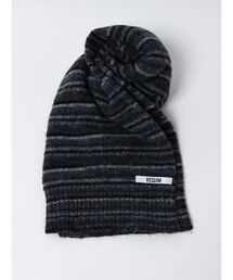 VEQUM(VEQUM)́yVEQUMzRIB KNIT MUFFLER(}t[)