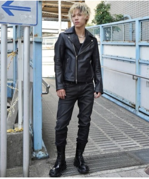 メンズ カウレザー ワークブーツ（ブーツ）｜DIESEL（ディーゼル