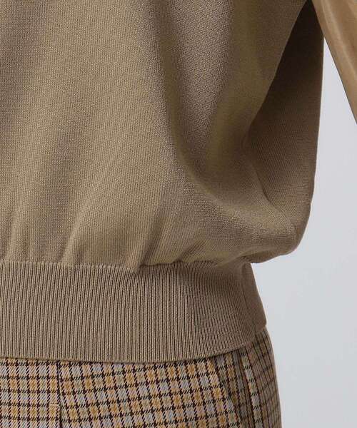 GALLEST（ギャレスト）の「ボリュームスリーブニット（ニット/セーター・レディース・サンドベージュ/ベビーピンク/アイボリー/ブラック・05/38）」の11枚目の写真