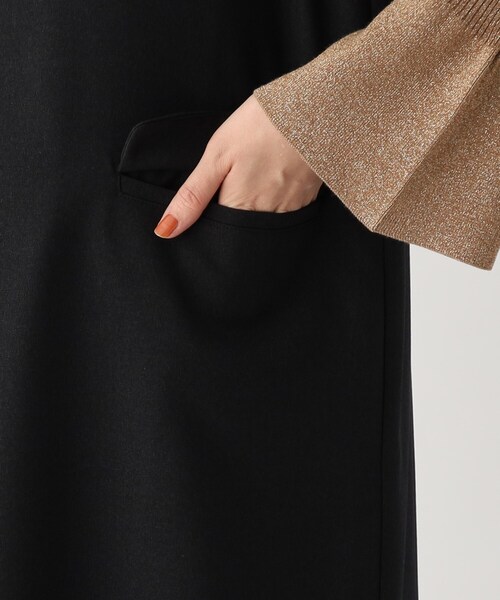 OPAQUE.CLIP（オペークドットクリップ）の「◆ウールライク ジャンパースカート/ジャンスカ【イージーケア/抗ピリング/洗濯機洗い可】（ワンピース・レディース・ベージュ/ブラック・36/42/40/38）」の19枚目の写真