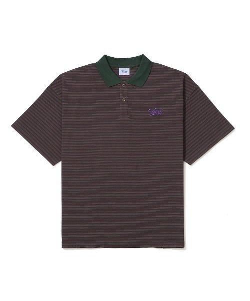 KEBOZ（ケボズ）の「BORDER S/S POLO（ポロシャツ）」 - WEAR