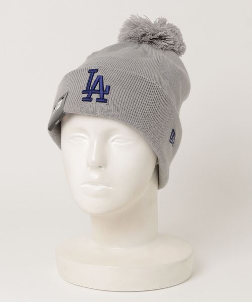 New Era BoTT ニット帽 ポンポン付き ネイビー キッズ Kid's ポンポンニット Powered by GORO NAKATSUGAWA（min