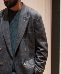 EDIFICE LA BOUCLE | 【LA BOUCLE / ラブ―クル】Flannel Dad JK(テーラードジャケット)