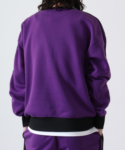 FUNALIVE（ファンアライブ）の「Line brushed sweatshirt sweatshirt / ライン入り裏起毛スウェットトレーナー unisex（スウェット・メンズ・ヘザーチャコール/グレイッシュベージュ/ブラック/パープル/オートミール・M/L/XL）」の20枚目の写真
