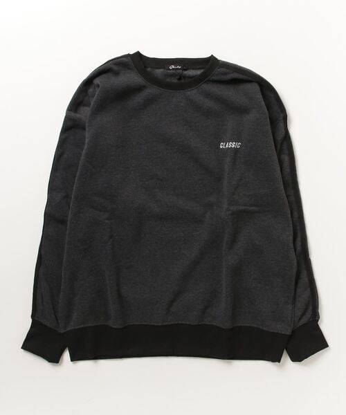 FUNALIVE（ファンアライブ）の「Line brushed sweatshirt sweatshirt / ライン入り裏起毛スウェットトレーナー unisex（スウェット・メンズ・ヘザーチャコール/グレイッシュベージュ/ブラック/パープル/オートミール・M/L/XL）」の22枚目の写真