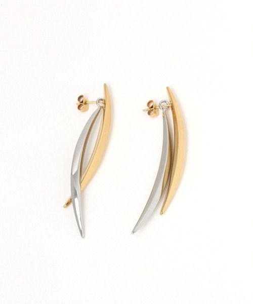 LEPSIM（レプシィム）の「【MIXステンレス】ピアス　993777（ピアス（両耳用）・レディース・ゴールド系その他3/ゴールド系その他/ゴールド系その他2/ゴールド系その他4・ONE SIZE）」の12枚目の写真