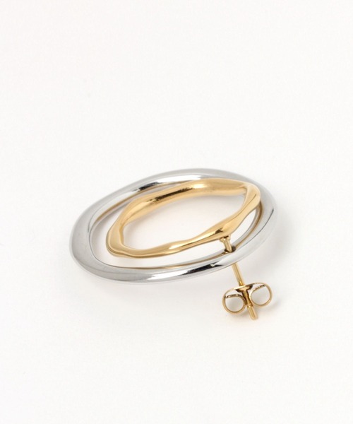 LEPSIM（レプシィム）の「【MIXステンレス】ピアス　993777（ピアス（両耳用）・レディース・ゴールド系その他3/ゴールド系その他/ゴールド系その他2/ゴールド系その他4・ONE SIZE）」の13枚目の写真