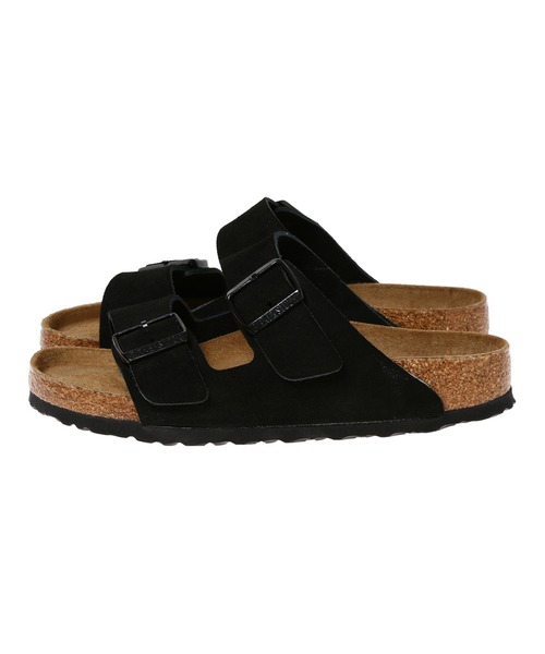 BIRKENSTOCK(ビルケンシュトック)の「BIRKENSTOCK Arizona SFB VL Black 951321(サンダル・レディース・ブラック・24㎝/25㎝)」の2枚目の写真