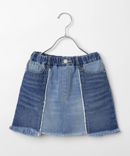 BAYFLOW(ベイフロー)の「セパレートデニムスカート(KIDS)(デニムスカート・キッズ・インディゴブルー/ブラック・110cm/120cm/130cm/140cm/150cm)」の19枚目の写真