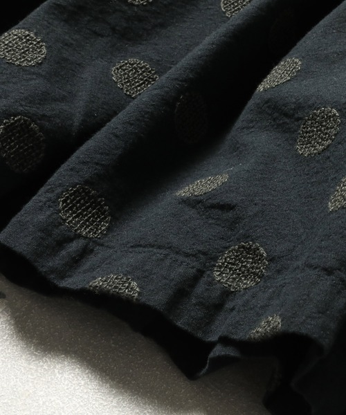 タグ付き新品 soulberry ドットスカート 刺繍 黒 L 綿 ロング soulberry（ソウルベリー）の「モノトーンなドット刺繍スカート
