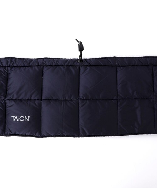 TAION（タイオン）の「【TAION/タイオン】BASIC DOWN NECK WARMER（ネックウォーマー/スヌード・メンズ・ブラック/チャコールグレー/ボルドー/ネイビー/ダークグリーン/カーキ・FREE）」の11枚目の写真