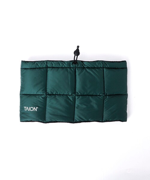 TAION（タイオン）の「【TAION/タイオン】BASIC DOWN NECK WARMER（ネックウォーマー/スヌード・メンズ・ブラック/チャコールグレー/ボルドー/ネイビー/ダークグリーン/カーキ・FREE）」の14枚目の写真