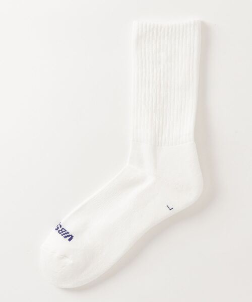 NANO universe（ナノユニバース）の「VIB SOX/RIB SOCKS（ソックス/靴下・メンズ・チャコール/ブルー/ブラック/イエロー/ホワイト・L）」の6枚目の写真
