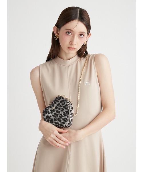 FURFUR グレー ファー ショルダーバッグ FURFUR グレー ファー ショルダーバッグ