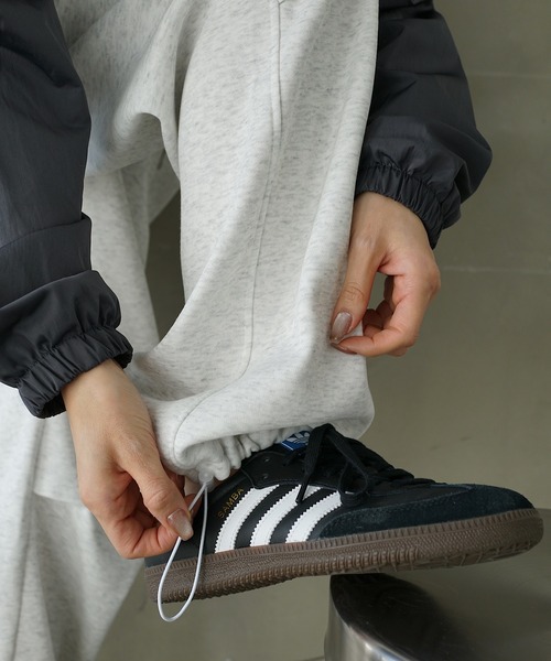 Mela(メラ)の「PARACHUTE SWEAT PT(スウェットパンツ・レディース・グレー/ブラック/ダークグレー/ライトグレー・XL/L/M/S)」の19枚目の写真