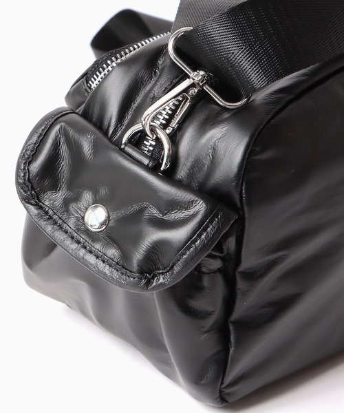 Chick(チック)の「▲MULTI POCKET SHOULDER BAG / マルチポケットショルダーバッグ(ショルダーバッグ・レディース・グレー/ブラック・FREE)」の11枚目の写真