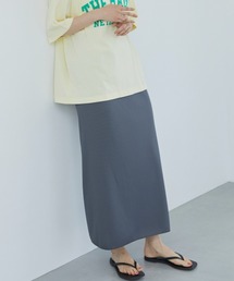 Doux archives | リブロングタイトスカート(スカート)