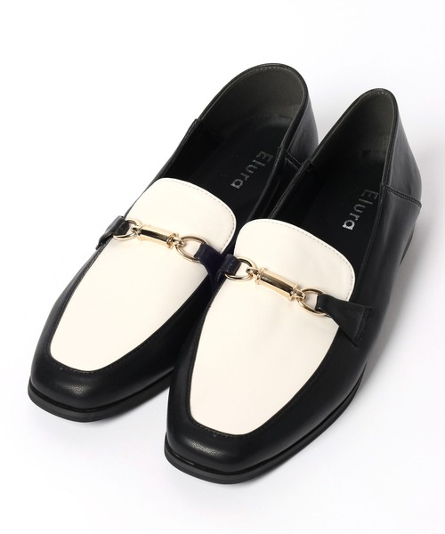 Elura（エルーラ）の「＜2024春ver＞やわらか屈曲ローファー ビットローファー/991945（パンプス・レディース・ブラック/ブラック系その他/アイボリー・LARGE/MEDIUM/SMALL/X-LARGE）」の18枚目の写真