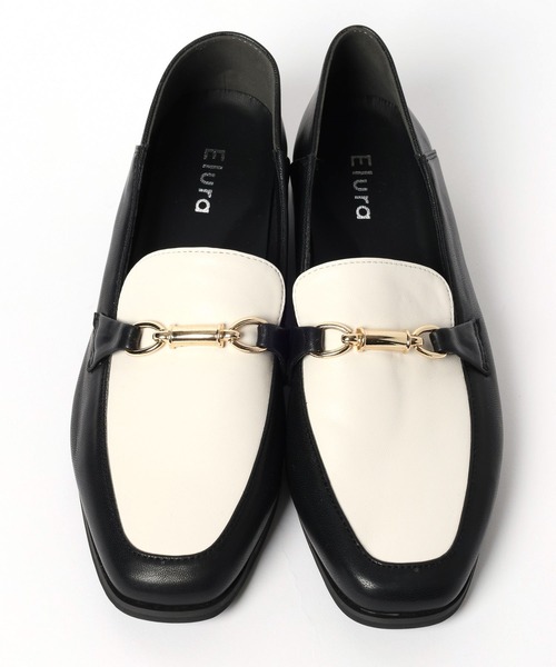 Elura（エルーラ）の「＜2024春ver＞やわらか屈曲ローファー ビットローファー/991945（パンプス・レディース・ブラック/ブラック系その他/アイボリー・LARGE/MEDIUM/SMALL/X-LARGE）」の19枚目の写真