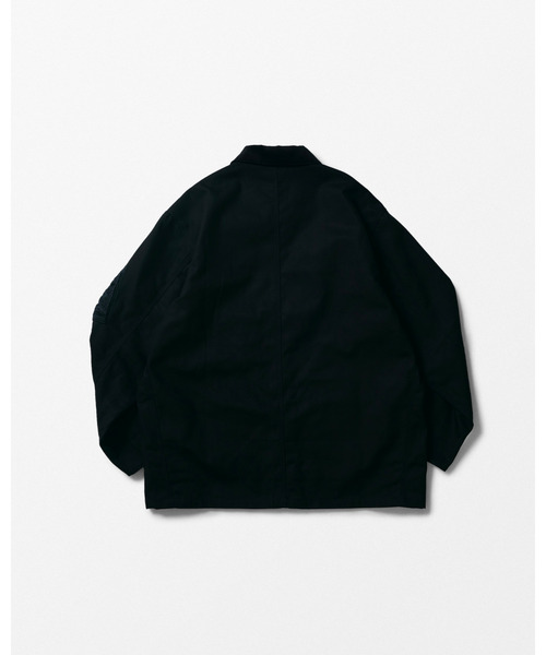 WHIZLIMITED（ウィズリミテッド）の「CLIFF JACKET（カバーオール・メンズ・ブラック/ブラウン・LARGE）」の6枚目の写真