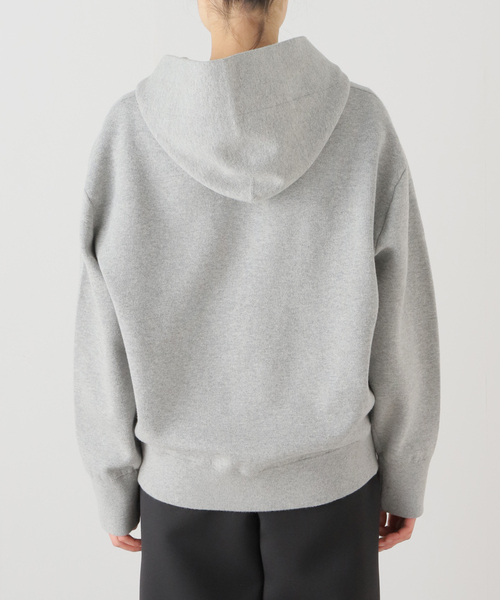 IENA（イエナ）の「ダブルフェイスジップアップフーディ（パーカー