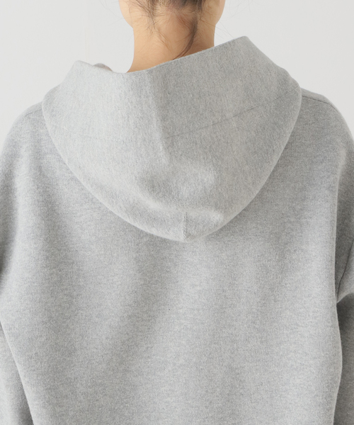 IENA（イエナ）の「ダブルフェイスジップアップフーディ（パーカー