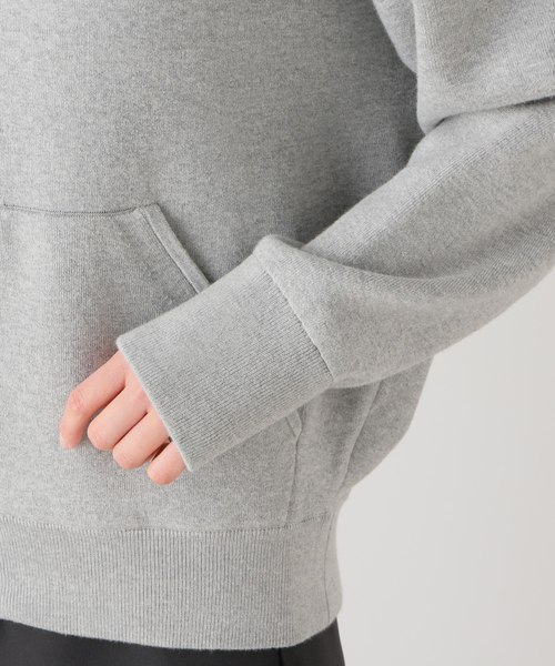 IENA（イエナ）の「ダブルフェイスジップアップフーディ（パーカー