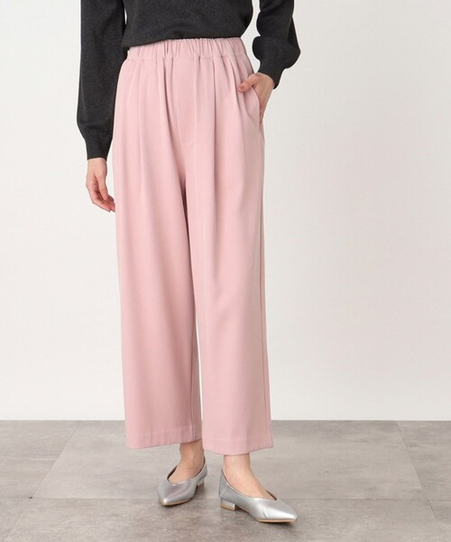 THE SHOP TK （ザ ショップ ティーケー ）の「◆【ヒルナンデス！で紹介】リラックステーパードパンツ【手洗い可】（その他パンツ・レディース・ネイビー/ライトベージュ/ベビーピンク・12/13）」の17枚目の写真