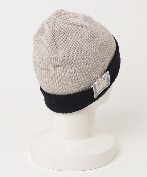 THE H.W. DOG & CO. （ザエイチダブリュドックアンドコー）の「THE H.W.DOG&CO./ザエイチダブリュードッグアンドコー/TWICE D WATCH（ニットキャップ/ビーニー・メンズ・ホワイト・F）」の6枚目の写真