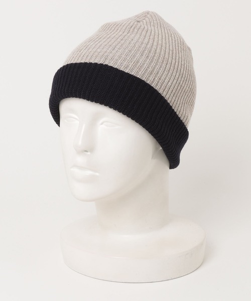 THE H.W. DOG & CO. （ザエイチダブリュドックアンドコー）の「THE H.W.DOG&CO./ザエイチダブリュードッグアンドコー/TWICE D WATCH（ニットキャップ/ビーニー・メンズ・ホワイト・F）」の9枚目の写真